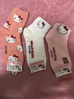 サンリオ　ハローキティ ソックス 3足セット