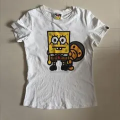 BAPE アベイシングエイプ スポンジボブコラボTシャツのサムネイル