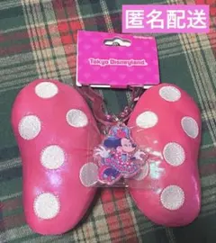 ミニーのファンダーランド ミニパル キーチェーン ミニー リボン カラビナ