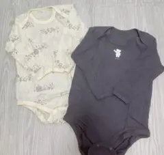 90センチ 長袖ロンパース cottoli コトリ