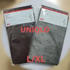 UNIQLO レディース タイツ 2点セット L/XLのサムネイル