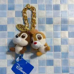 ディズニー チップとデール ぬいぐるみ　バッグチャーム