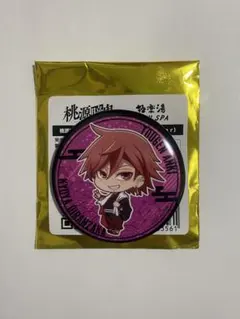 桃源暗鬼　極楽湯　トレーディング缶バッジ　花魁坂京夜　ミニキャラvar