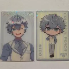 カラフルピーチ　ヒロくん　トレーディングホログラムクリアカード