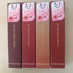 【新品未使用】NATURE REPUBLIC ハニーメルティングリップ4色セットのサムネイル
