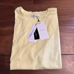 OPAQUE.CLIP シルキーピマ 半袖Tシャツ イエロー Lのサムネイル