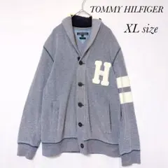 トミーヒルフィガー メンズ ニット スウェット カーディガン XL a0518