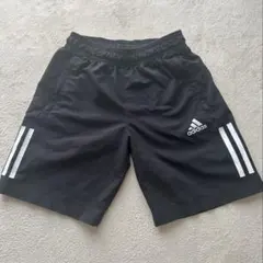 adidas AEROREADY 黒 サッカーパンツ　140センチ