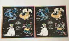 【美品】ポケモンメガシンカラリーシール２枚