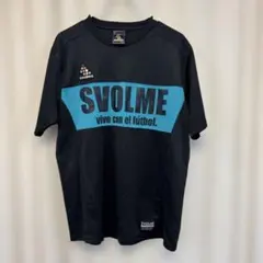 SVOLME プラクティスシャツ ブラック ブルータグに名前ありのサムネイル