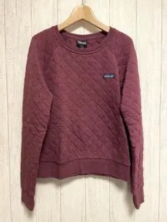 patagonia パタゴニアオーガニックコットン キルティングスウェットS