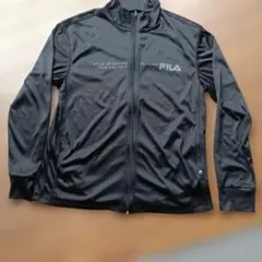FILA ジップアップジャケット ブラック LL