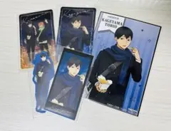 ハイキュー　コスモワールド　影山飛雄 ホログラムカード　ステッカー　購入特典