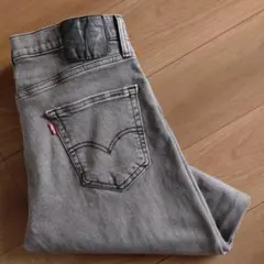 Levi's 511ブラックジーンズ/デニムパンツ/古着/W34L32