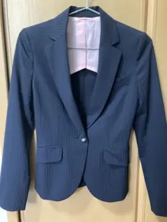 ネイビー ストライプ スーツ上下