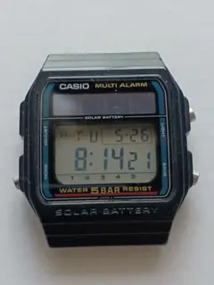 CASIO WL-10 稼働品 ソーラー ヴィンテージ デジタル ベルト欠品