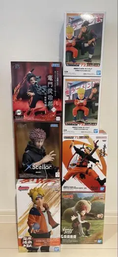 最新プライズ　NARUTO 鬼滅の刃　呪術廻戦　ジャンプ系　フィギュアまとめ売り
