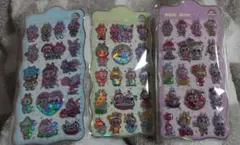 ラブブ オーロラ キラキラシール 3枚セット 未使用