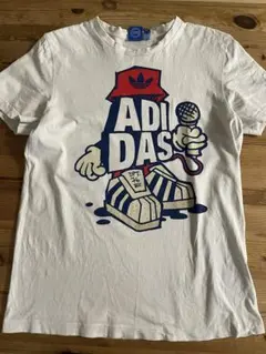 adidas グラフィック Tシャツ ホワイト M