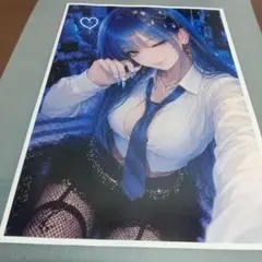 [中古品]AI 美女ポスター[A4サイズ]