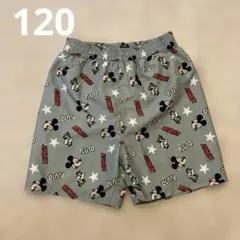 ディズニー ミッキー＆プルート 水着 男の子 120 スイムパンツサポーター付き