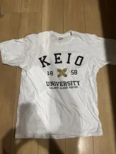慶應 慶応 ユニフォーム型Tシャツ 甲子園 高校野球 - メルカリ