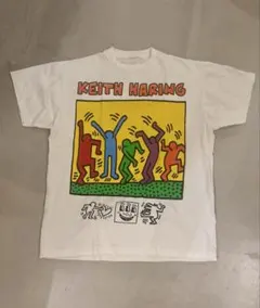 vintage キースヘリング　希少　tシャツ　レア　90s ヴィンテージ 90s KEITH HARING キースヘリング アニーリーボ