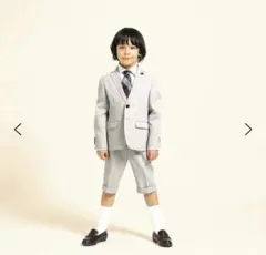 waltz by BEAMS DESIGN ライトグレー キッズスーツ　120