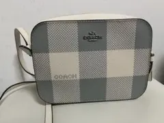 COACH バッファロー・プレイド柄　ミニ ジェイミー カメラ バッグのサムネイル