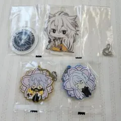 刀剣乱舞グッズ3個セット アクリルスタンドラバーキーホルダー