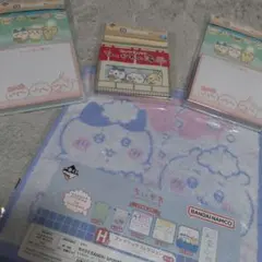 ちいかわ 一番くじ G賞 H賞 タオル メモ帳 セット