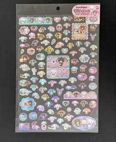 サンリオ　シュガーバニーズ　キラキラシール　100ピースシール