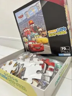ディズニー カーズ こどもジグソーパズル 70ピース【美品】