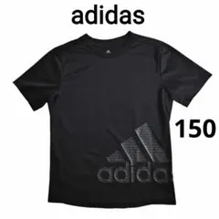 アディダス adidas Tシャツ 150 CLIMACOOL 黒 キッズ 男子
