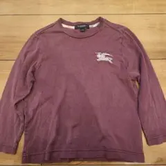 BURBERRY 長袖カットソー 110A 紫