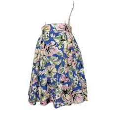 美品 SNIDEL スナイデル フラワー フレアスカート 花柄 M相当