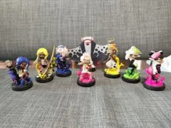 スプラアミーボ6体セット ￼￼アオリ、イイダ、ヒメ、コジャケ、ブルー