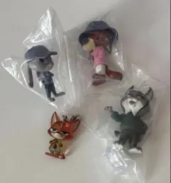 ズートピア めじるしアクセサリー ならぶんです ジュディ ニック パウバート