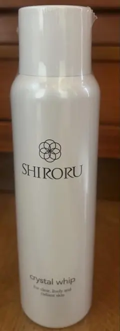 SHIRORU クリスタルホイップ 洗顔料 120g × 2本 洗顔料のサムネイル