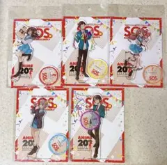 涼宮ハルヒの憂鬱 涼宮ハルヒの展 SOS展 アクリルスタンド 5点全種セット