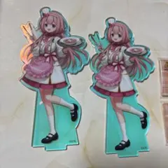 にじさんじ ポポラマーマ 周央サンゴ アクリルスタンド 2個セット