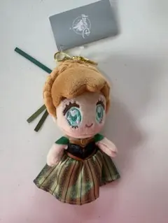 ディズニーストア tiny ぬいぐるみキーチェーン アナ雪 【エルサ】