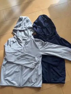 エアリズムUVカットパーカー　2枚セット　130