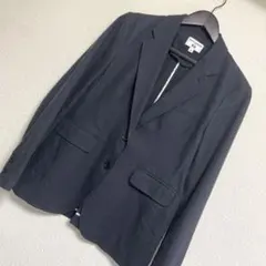 ユニクロ×イネス　リネンコットンジャケット　アウター　デザインスーツ　L