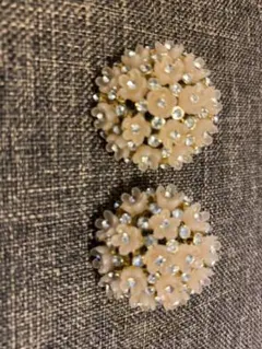 花モチーフ ピアス