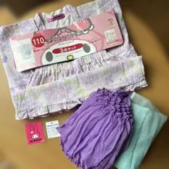 マイメロディ 子供ゆかたドレスセパレート(105〜 115cm )3点セットのサムネイル