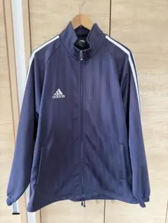 adidas ネイビー　ジャージ　セットアップ