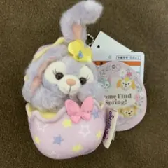 ディズニー　ダッフィー　カムファインドスプリング ステラルー　ぬいぐるみチャーム
