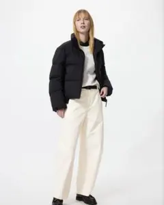 UNIQLO ジャージーバレルレッグパンツ