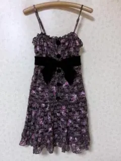 104332 LIZ LISA リズリサ　キャミワンピ　ブラウン他　サイズM